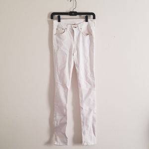 NWT Rag & Bone White Skinny Jeans